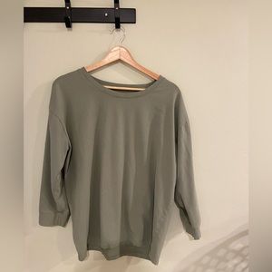 Storq Maternity Pullover - Size Medium - Sage Green